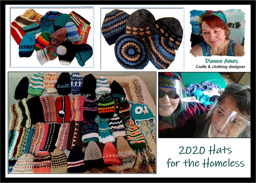 Dianne Ames - Hats for the Homeless 2020